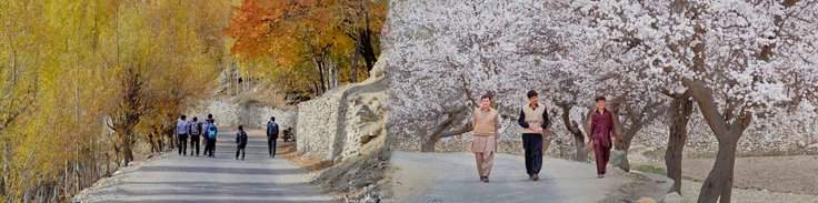 Autumn Season in Nagar valley, Rahbar gilgit news